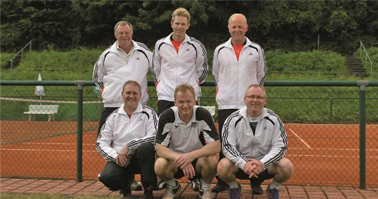 Die Herren 40 beenden die Saison auf Platz 4.privat