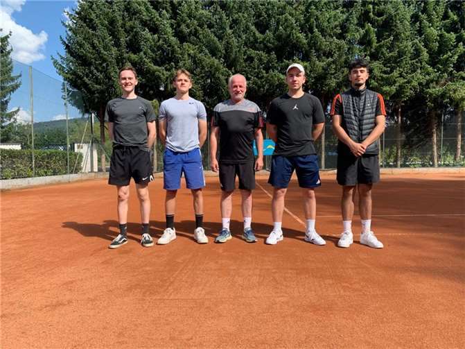 Die Herren 40 des TC RL Lahnstein.Foto: privat