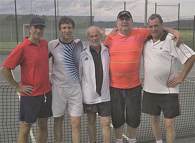 Die Herren 50 beim 14:0-Auswärtssieg in Kaltenengers. privat