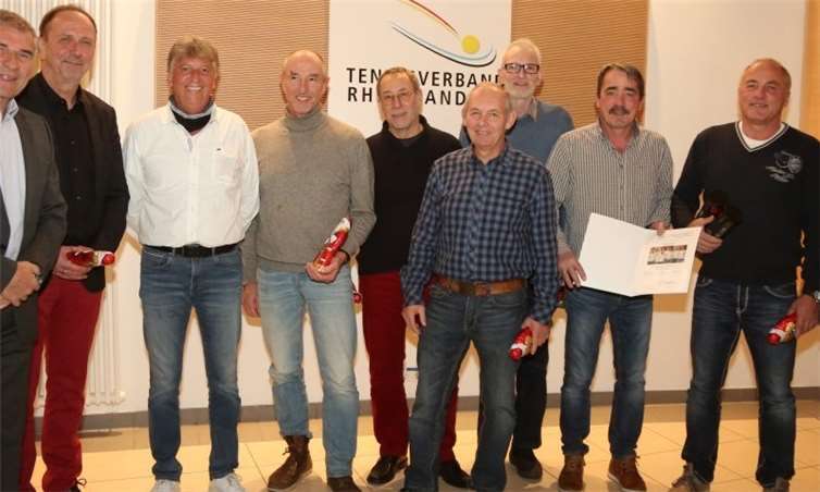 Die Herren 55 des TC Bad Breisig.Fotos: privat