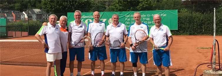 Die Herren 60 stiegen auf in die Oberliga Rheinland-Pfalz.