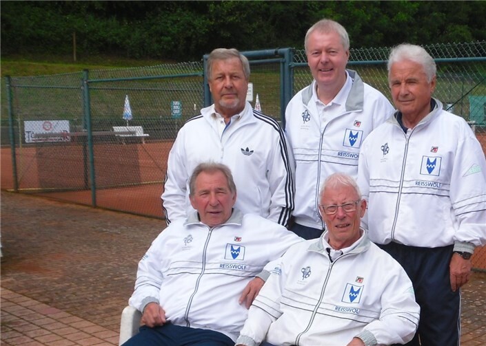 Die Herren 65 erreichten Platz zwei in der Tabelle und verpassten damit nur knapp den Aufstieg.  privat