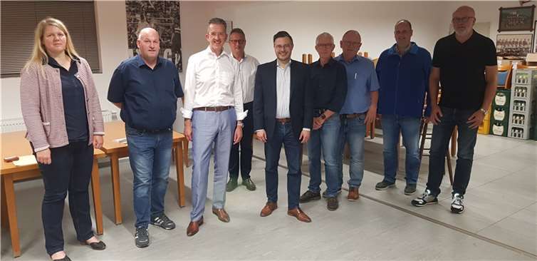 Die Herren Streit und auch Mies standen den Teilnehmer Rede und Antwort. Foto: privat