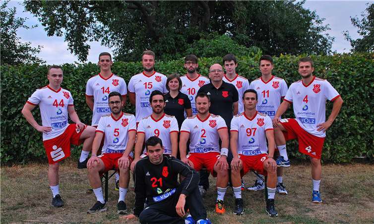 Die Herren des TV Welling.Lukas Hürter