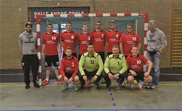 Die Herrenmannschaft in Belgien. privat
