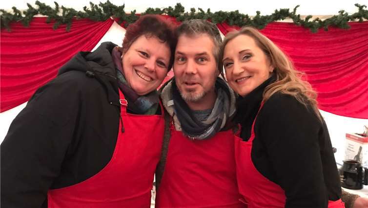 Die Herrscher der Waffeleisen.Fotos: privat