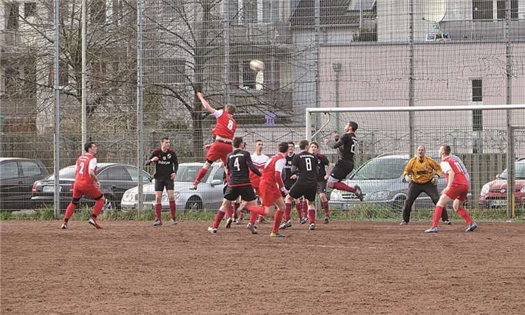 Die Hertha zeigte Einsatz musste sich aber mit 3:1 geschlagen geben. privat
