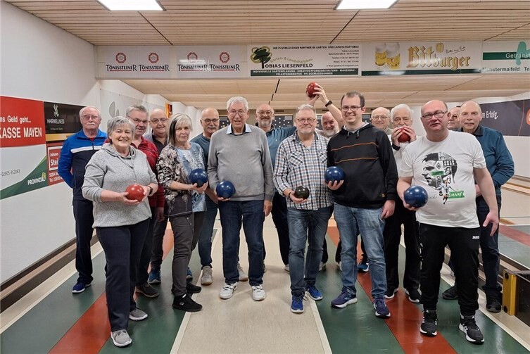 Die Herzsportgruppe.