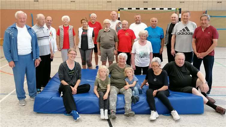 Die Herzsportler konnten sich über das erste gemeinsame Treffen seit dem Ausbruch der Corona-Pandemie freuen.Foto: privat