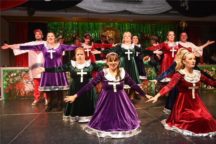 Die Highstone Dancers waren „In himmlischer Mission“ unterwegs.
