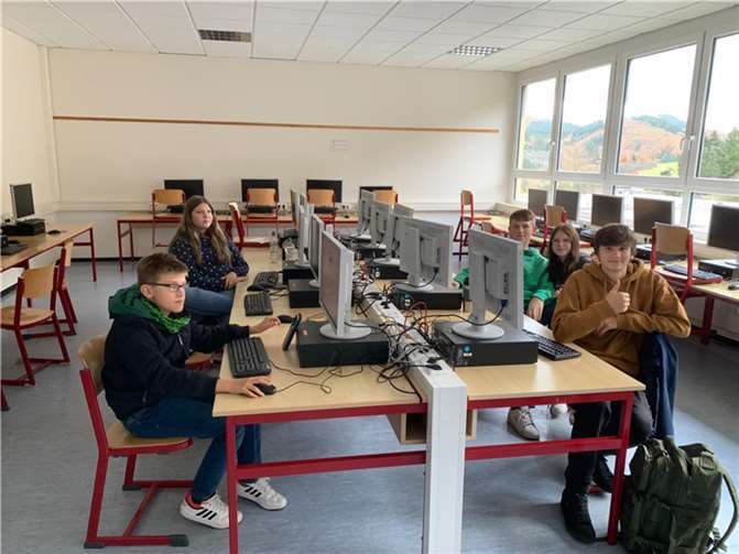 Die Hocheifel Realschule plus nahm auch in diesem Jahr am ARD-Jugendmedientag teil.  Foto: Hocheifelschule