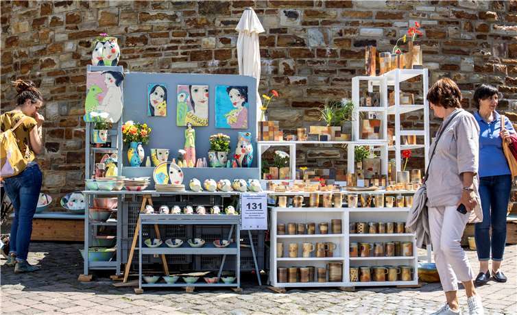 Die Hoffnung ist groß, im nächsten Jahr wieder ohne aufwendige Einschränkungen einen Europäischen Keramikmarkt abhalten zu können. Foto: Kannenbäckerland-Touristik-Service