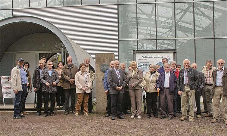 Die Hohenleimbacher Senioren am Römerbergwerk in Kretz. privat