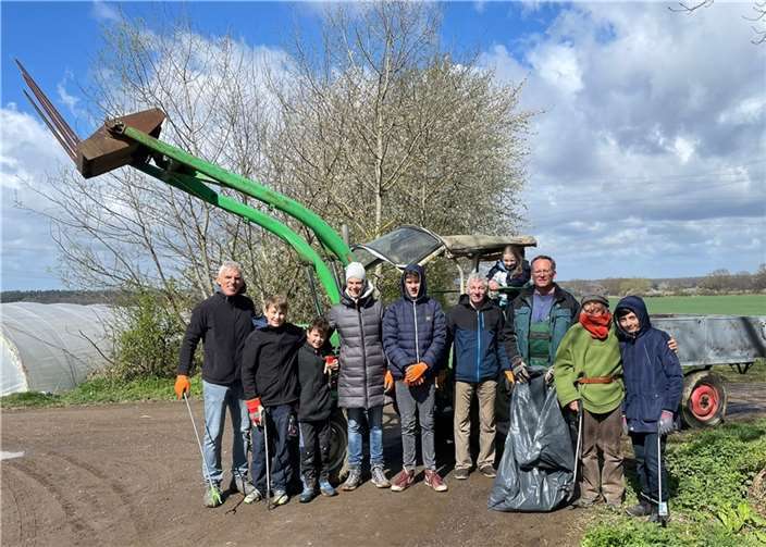 Die Holzemer Truppe. Foto: privat
