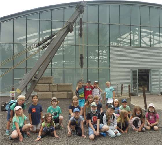 Die Hortkinder Im Römerbergwerg in Kretz.