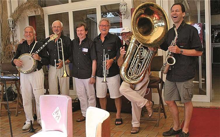 Die „Hot Pepper Jazz Band“ will auch in Rheinbach gute Laune verbreiten.