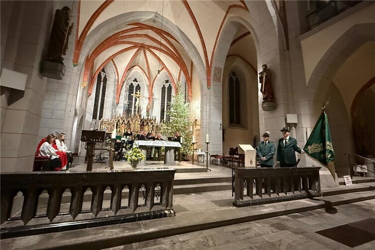 Die Hubertus-Messe hat in Montabaur eine große Tradition und das nicht nur für die Mitglieder der Schützengesellschaft St. Sebastianus. Fotos:Thomas Knoblauch