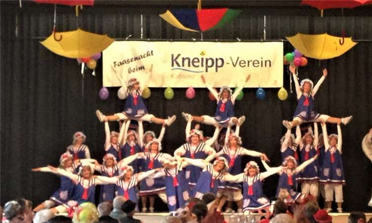 Die „Hupfdohlen“ des Möhnenverein „Fidele Mädcher“ Wallersheim. Privat