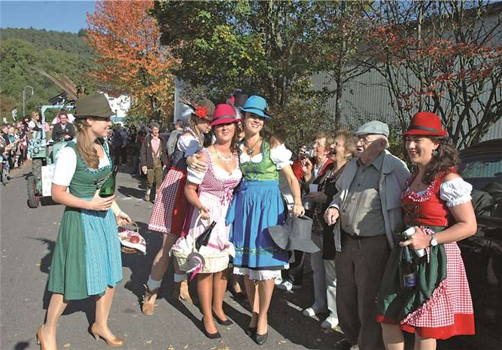 Die Hutmacherinnen waren auch mit dabei.