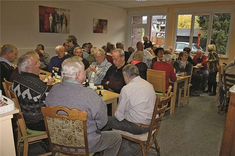 Die IG BCE Senioren beim Kaffeenachmittag.Privat