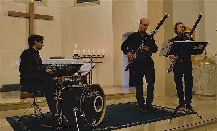 Die Incredible Pop-Bassoons begeisterten mit ihrem Repertoire. Foto: privat