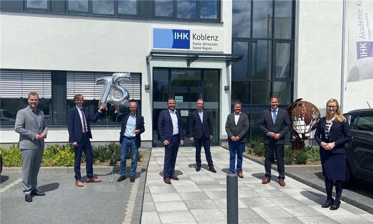 Die Industrie- und Handelskammer (IHK) Koblenz feierte nachträglich das 75-jährige Jubiläum ihrer Regionalgeschäftsstelle im Landkreis Neuwied.Foto: IHK Neuwied