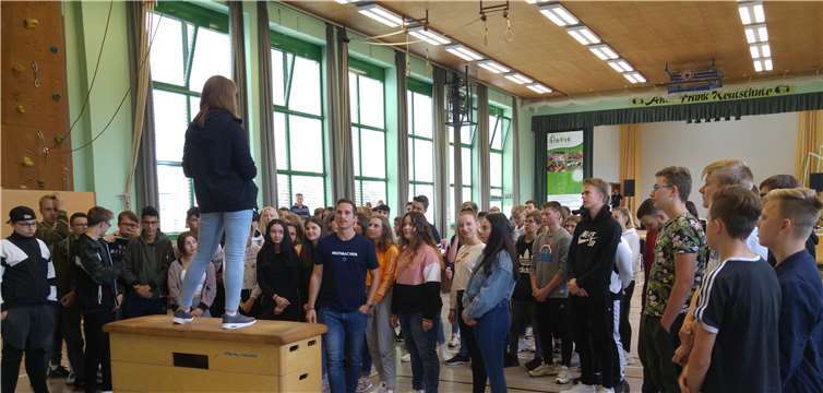 Die Informationsveranstaltung spricht die Schüler auf einer emotionalen Ebene an. Foto: privat