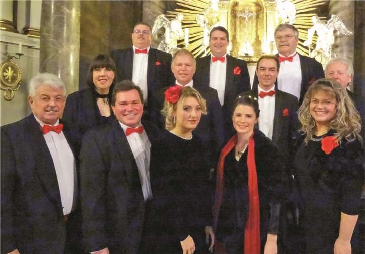 Die Ingelheimer Konfettis geben ein „Weihnachtskonzert“ in Rheinbach.privat