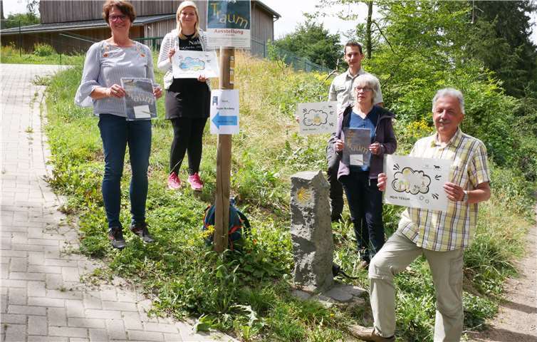 Die Initiatoren der Ausstellung freuen sich über die tolle Resonanz der Aktion. Foto: privat