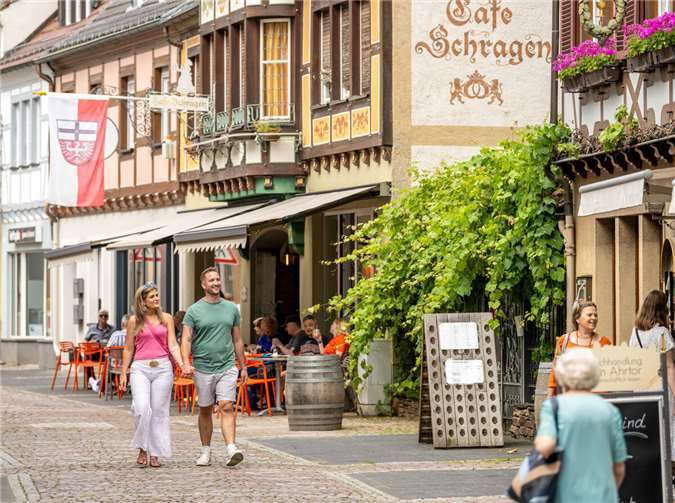 Die Innenstadt von Ahrweiler.  Foto: Dominik Ketz