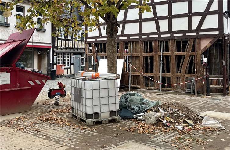 Die Innenstadt von Ahrweiler im Oktober. Foto: ROB