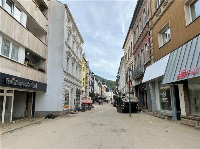 Die Innenstadt von Bad Neuenahr. Foto: ROB