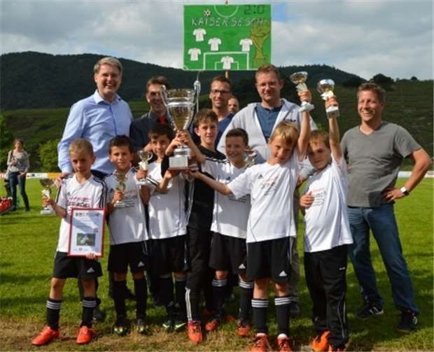 Die JSG Kaisersesch gewann den Wanderpokal.LS