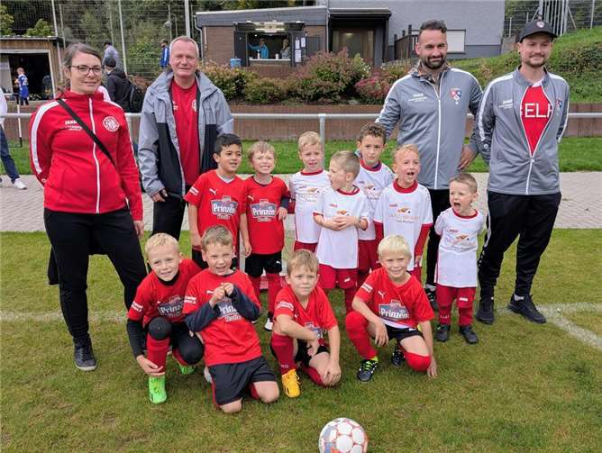 Kreis-Bambini-Treff in Nickenich Die JSG Maifeld-Elztal war mit zwei Mannschaften vertreten. Foto: privat