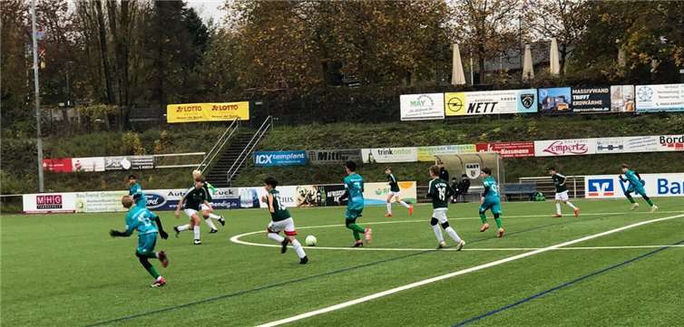 Die JSG Vulkaneifel Mendig-D2 im Sturm gegen den FC Plaidt.  Foto: privat