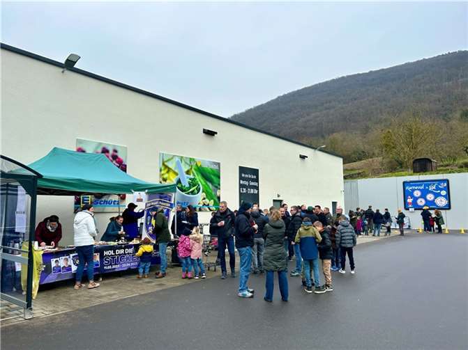 Die Jagd nach den Stickern ist eröffnet. Quelle: JSG Mosel-Hunsrück
