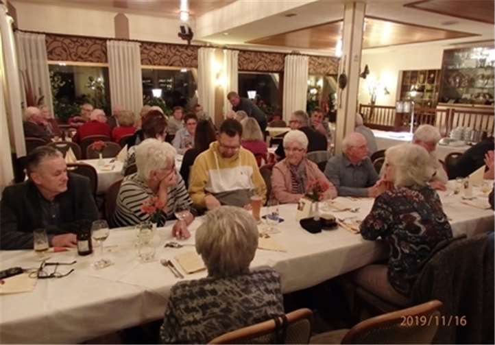 Die Jahresabschlussfeier des VdK wurde dieses Jahr als Herbstfeier gefeiert. Foto: privat