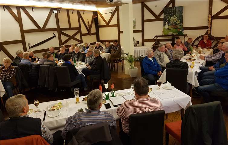 Die Jahreshauptversammlung des Männergesangvereins 1862 Sayn war gut besucht. privat