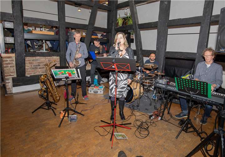 Die JazzGardinerS boten tolle Musik.Foto: CEW