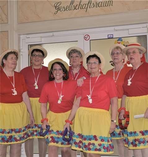 Die „Jecken Frauen“ der katholischen Frauengemeinschaft Villip.Privat