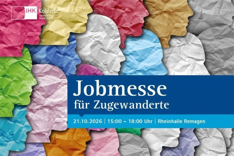 Die Jobmesse für Zugewanderte unterstützt Unternehmen bei der Fachkräftesuche und eröffnet Zugewanderten neue berufliche Chancen in der Region.