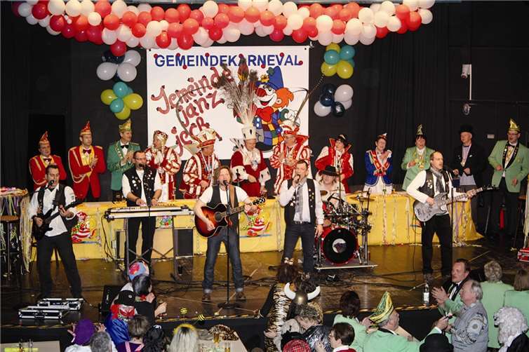 Die Jodesberger Junge begeisterten mit kölschen Liedern.