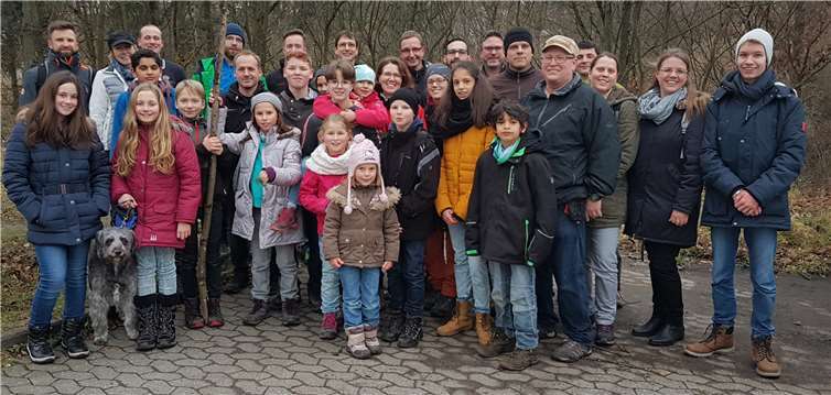 Die Ju Jutsukas des JJC Mendig trafen sich zur Winterwanderung.M. Hoffmann