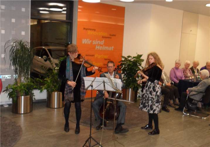 Die Jubiläumsveranstaltung wurde musikalisch umrahmt.