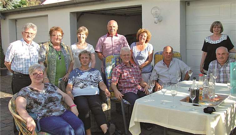 Die Jubilare aus St. Sebastian. privat