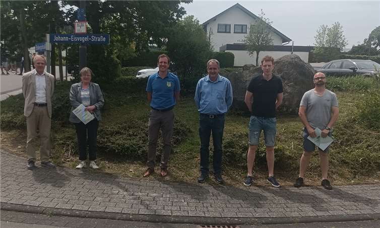 Die Jubilare v.l.n.r. Ludwig Krämer, Erna Rodarius, Christoph Daun, Mike Mönig, Andreas Hillesheim, Klaus Retterath. Foto: privat