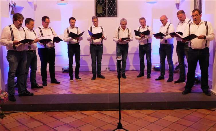 Die Jubilare von „Hardcore“ stimmgewaltig beim Konzert.Fotos: WR