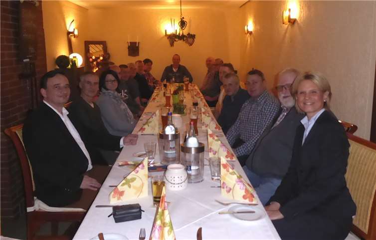 Die Jubilare wurden zu einer kleinen Feierstunde eingeladen. privat