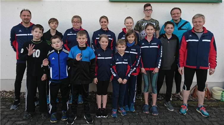 Die Judoka des SV Urmitz waren auch beim Sportabzeichen voll dabei!Foto: privat