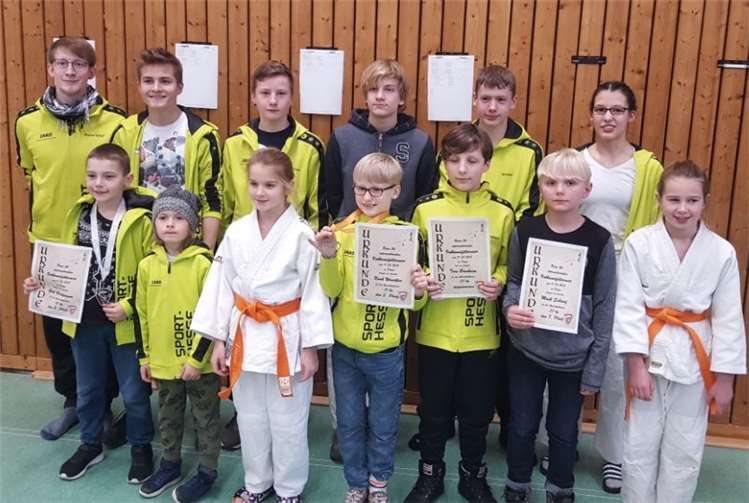 Die Judoka konnten zufrieden nach Hause fahren. Privat